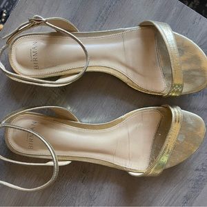Alexandre Birman Gold Flat